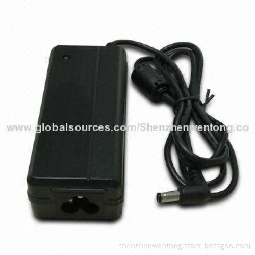 AC/DC Adapter for Notebooks with 60W Output Power, Measures 108 x 45 x 32mm